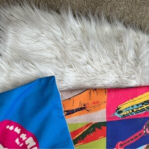 Colorful Abstract Print Pillow Cases 19-21”